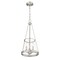 Z-Lite Prescott 3 Light Pendant, Brushed Nickel & Clear 341P12-BN - alternate 8